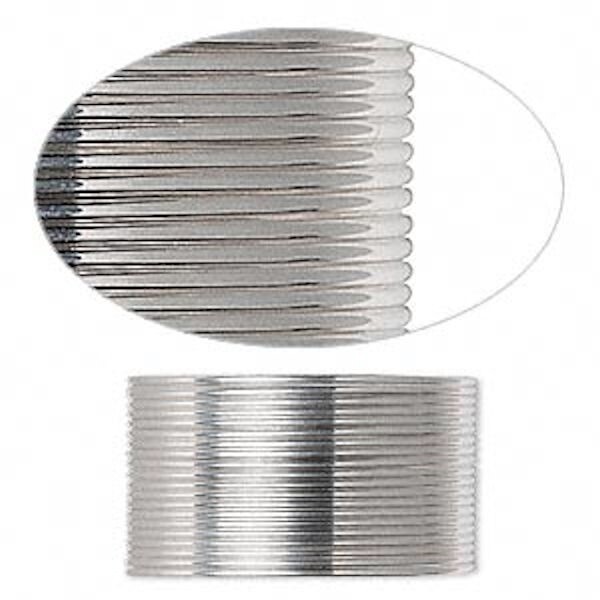 5 Feet Sterling Silver 21 Gauge Round Half Hard Wrapping Wire