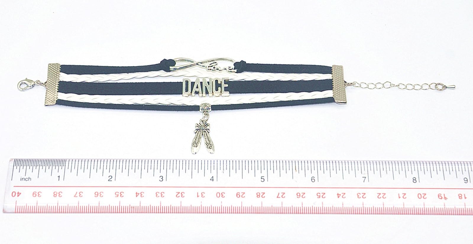 Ballet Belly Ballroom Dance Charm Bracelet For Women, Men, Adult Dancers, D – 01